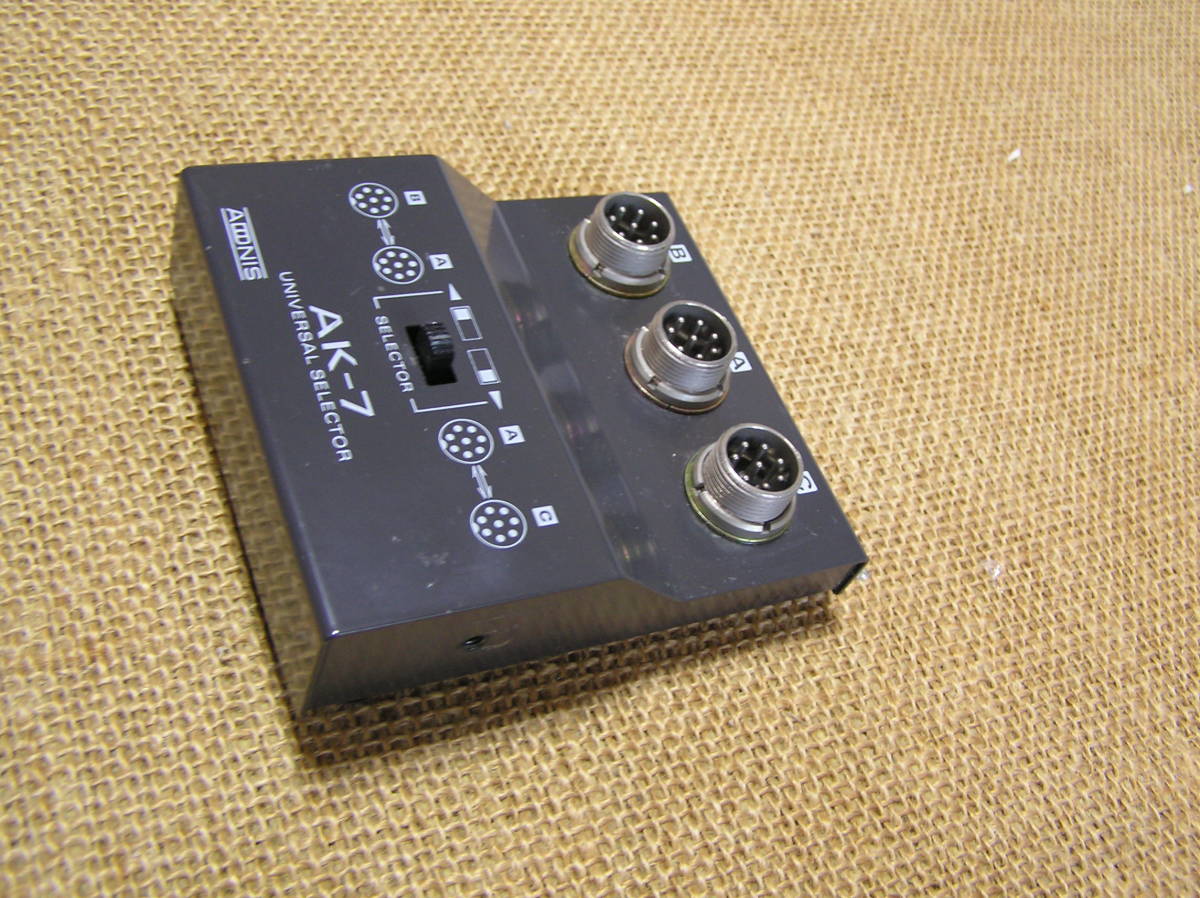 アドニス FX－6/AKー7 モービルマイクとマイク切換器 アドニス