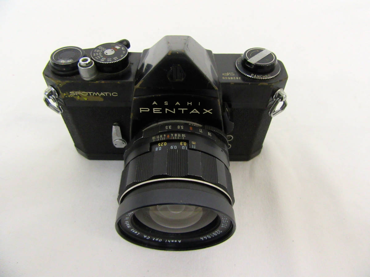 Pentax Spotmatic Asahi Camera Takumar Film Super F + f⁄2 55mm