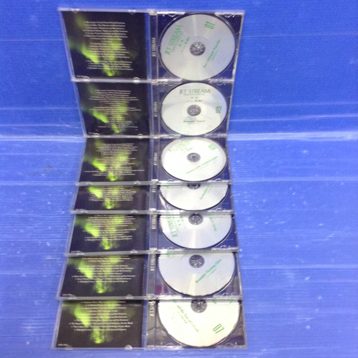 CD全集［ジェットストリーム］全14巻揃 ご案内：城達也 協力：JAL 東京FM