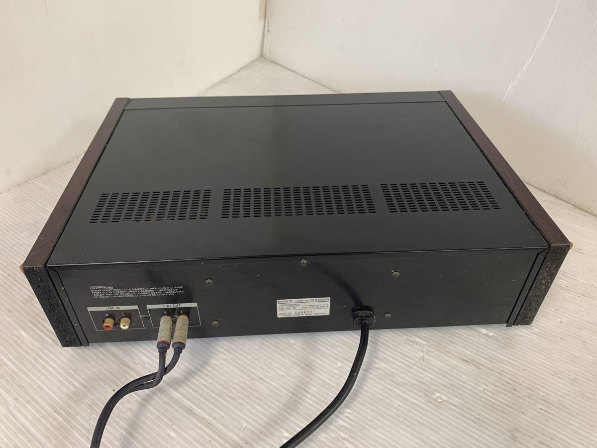 SONY TC-K555ESR カセットデッキ SONY ソニー カセットデッキ TC SONY TC-K555ESR カセットデッキ SONY ソニー カセットデッキ TC