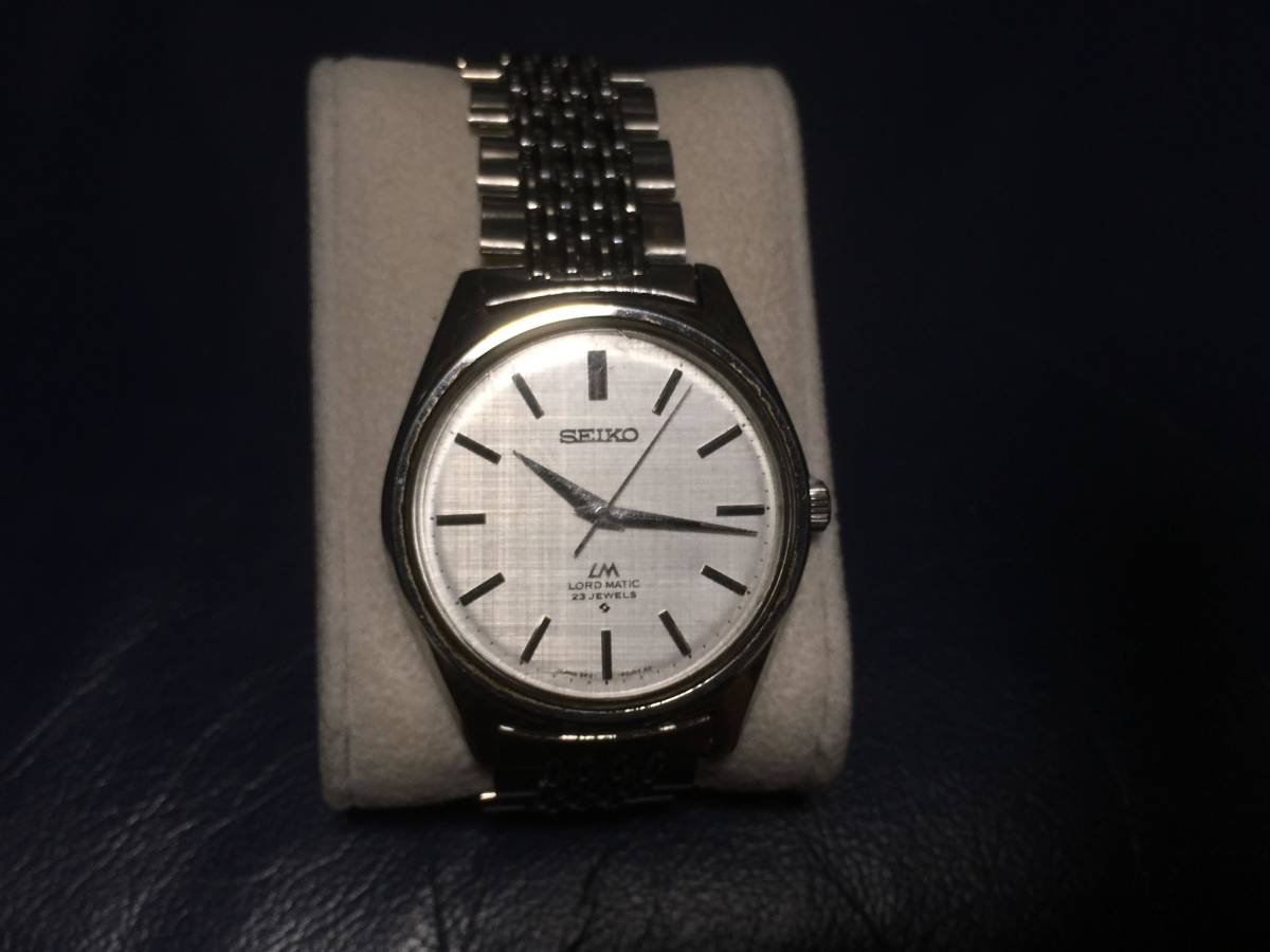 ロードマチック 23石 SEIKO セイコー 自動巻き LM お12099 メンズ 金 