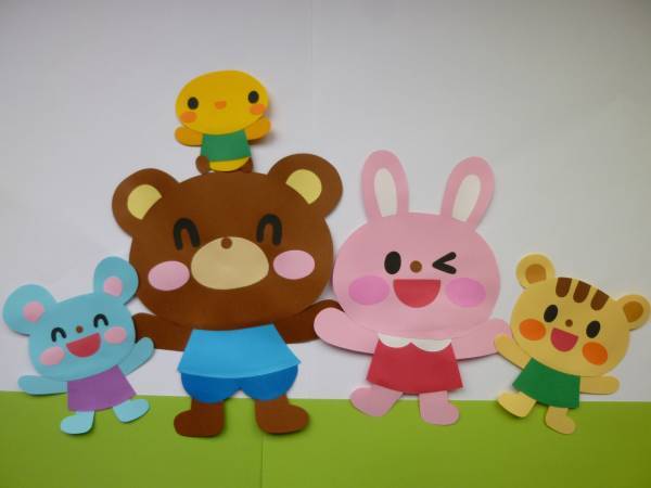 ハンドメイド オールシーズン 壁面飾り 動物たち 幼稚園 保育園 施設 病院 掲示板 ペーパークラフト 売買されたオークション情報 Yahooの商品情報をアーカイブ公開 オークファン Aucfan Com