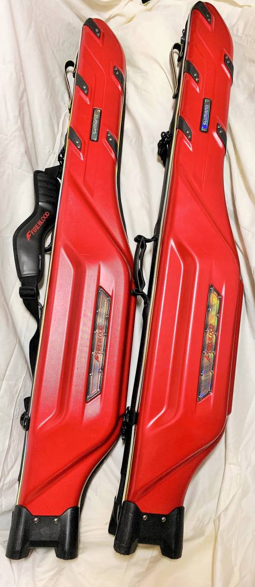 中古 シマノ ファイアブラッド ロッドケース オレンジ 中古品 シマノ