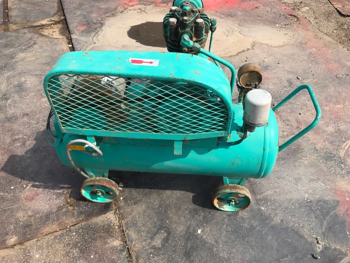 中古品◇東芝 エアコンプレッサー CP6-4T 200V◇発◇ITV0Y4UO5OT8