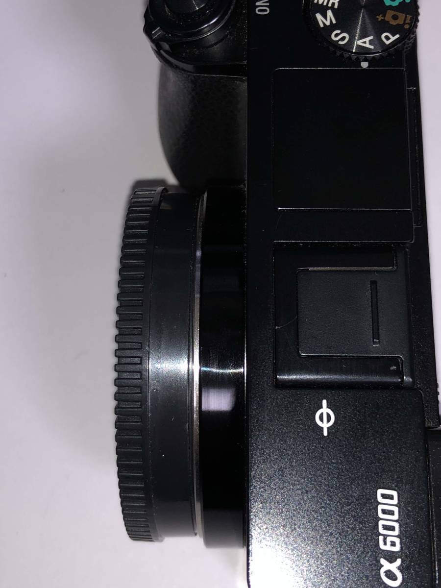 ソニー SONY α6000 ILCE-6000 ブラック ボディ ミラーレス一眼　中古品