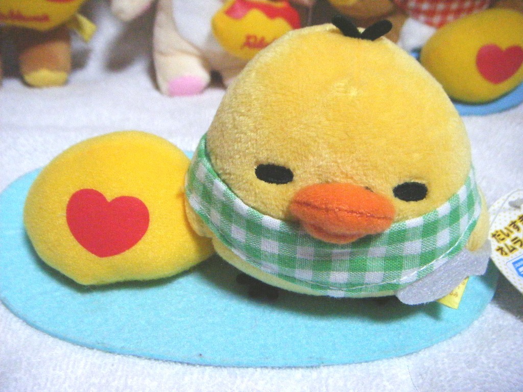 ◇リラックマ『だいすきオムライスぬいぐるみ全5種セット