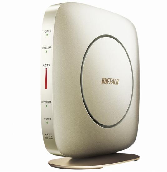 バッファロー□WSR-2533DHP2-CG□新品同様 ビームフォーミング 無線LAN