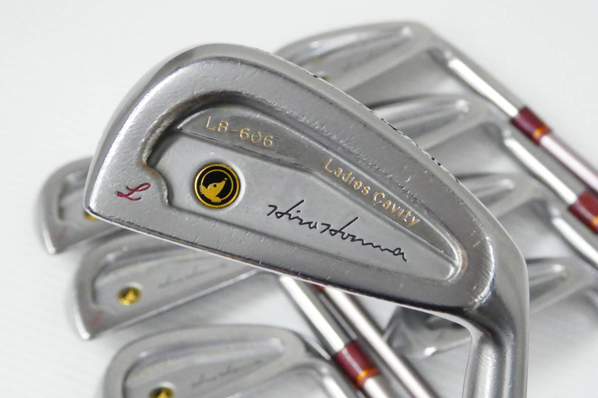 格安，大人気 レディース HONMA LB-606 5-SW 8本SET T-800 BORON M50 税込 ホンマ(アイアン)｜売買されたオークション情報、yahooの商品情報をアーカイブ公開 - オークファン 女性右きき用