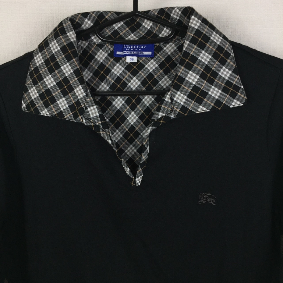 BLUE BURBERRY 七分袖 LABEL（カットソー(長袖⁄七分)）のフリマ 