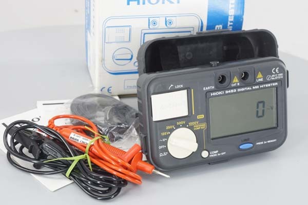 DW HIOKI 3453 DIGITAL MΩ HiTESTER B-20000342-001 取扱説明書付 デジタルMΩハイテスター ...