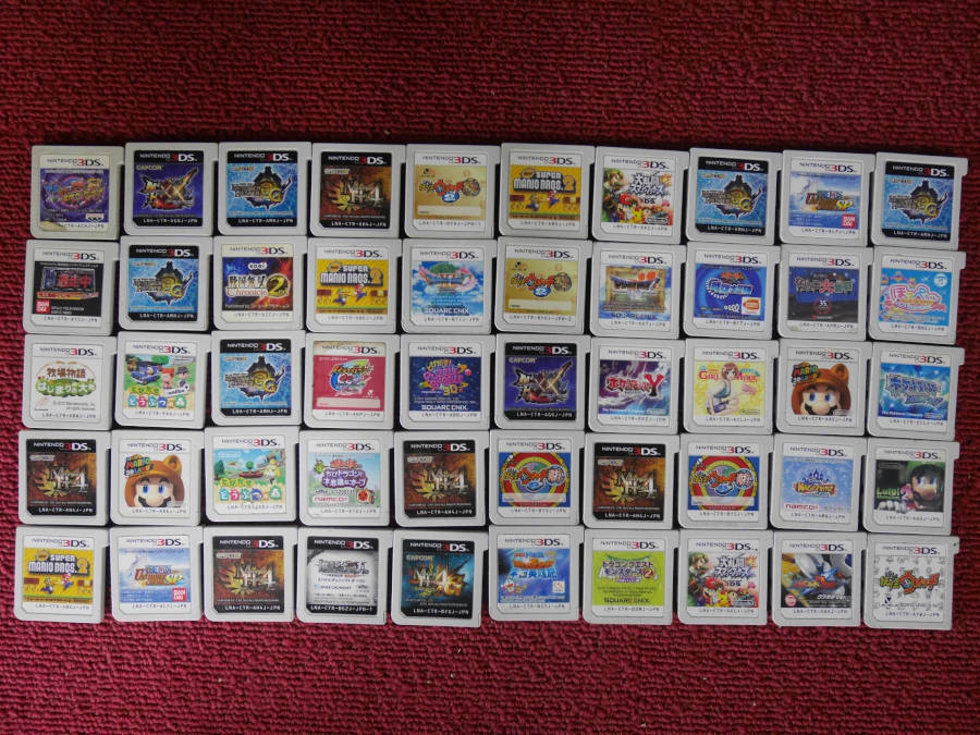 3DS ニンテンドー3DSソフト 50本セット ダブリあり＊ジャンク品