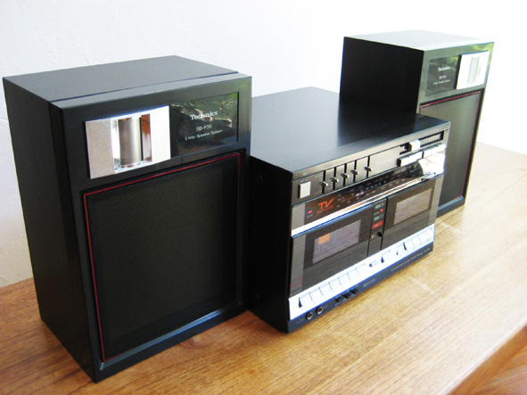 【希少】Technics SA-K3W【昭和レトロ】 昭和レトロ Technics ミニコンポ SA-K3 動作品 Technics 動作品 昭和