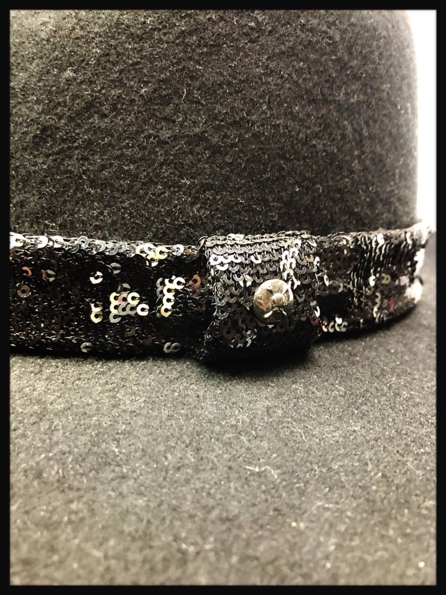 Roen 15AW スパンコールハット (M) 美品 ロエン