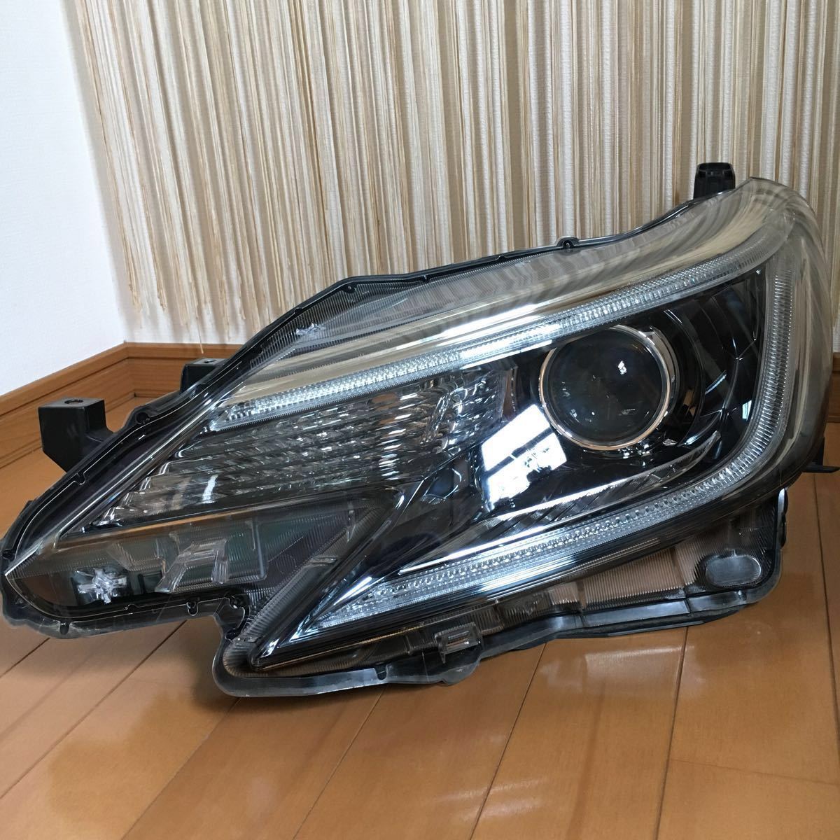 トヨタ マークX 純正 GRX130 ヘッドライト ユニット 左 L(助手席側) 22-358(刻印1)