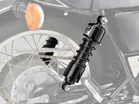 デイトナ 94757 ローダウンリアショック 280mm (ブラック) SR400/500