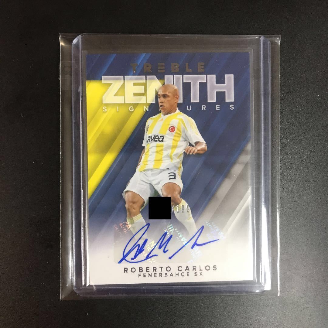 Roberto Carlos / 2018-19 PANINI TREBLE SOCCER / Zenith Signatures