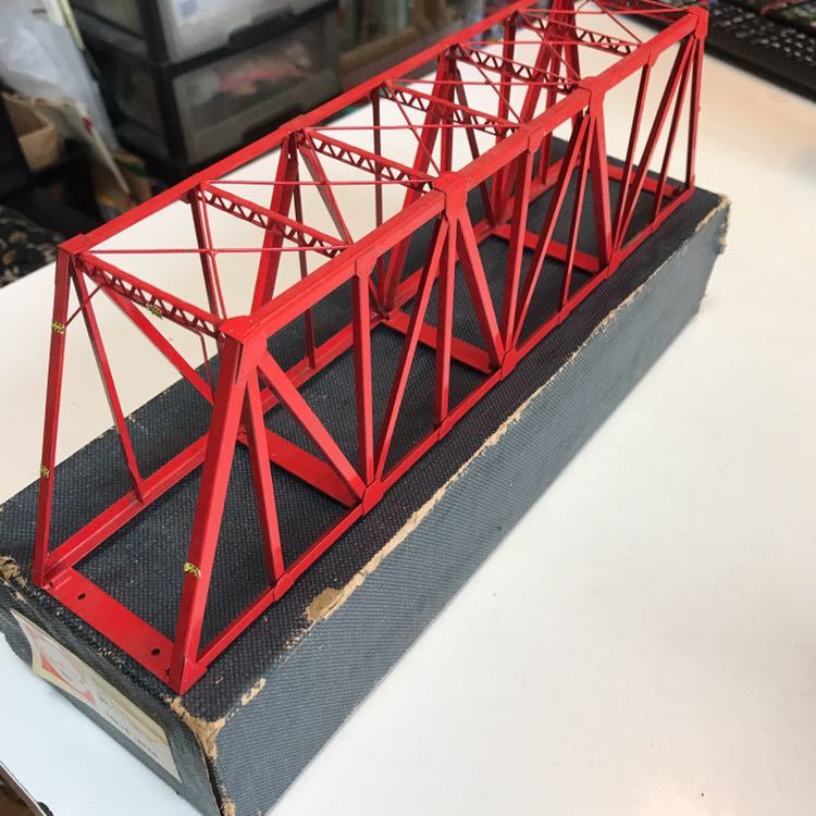 TER エンドウ 模型 電気機関車 鉄橋 No.3 HOゲージ 元箱付き 鉄橋 TER