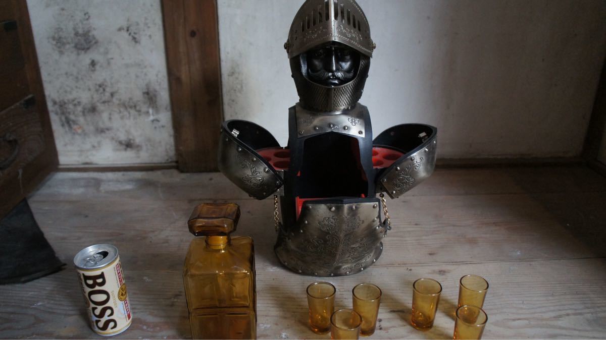 ボトル ウイスキー G&G 甲冑 NIKKA 鎧 ニッカウヰスキー 騎士 