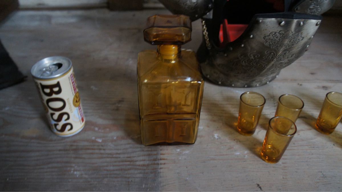 ボトル ウイスキー G&G 甲冑 NIKKA 鎧 ニッカウヰスキー 騎士 