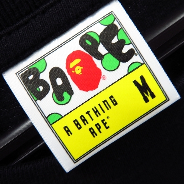 ☆A BATHING APE/アベイシングエイプ サル顔 ビックプリント 半袖T 