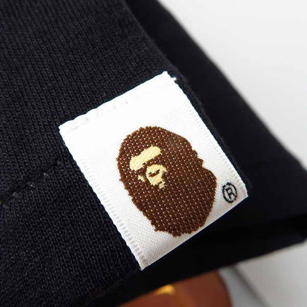 ☆A BATHING APE/アベイシングエイプ サル顔 ビックプリント 半袖T 
