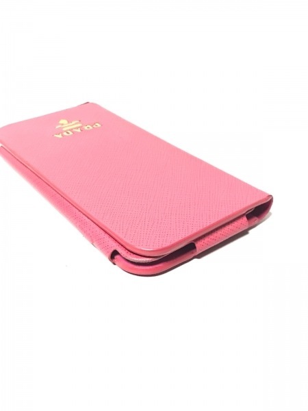 プラダ PRADA 携帯電話ケース - レザー ピンク iPhoneケース 財布