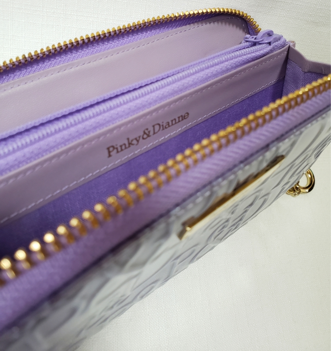 PINKY&DIANNE ピンキー&ダイアン【新品】ラウンドファスナー長財布 