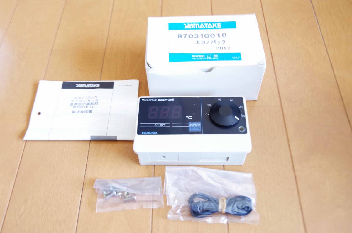  YAMATAKE R7031Q010 エコノパック デジタル温度指示調節計 サーミスタ温度センサー付 販売終了品(その他)｜売買されたオークション情報、yahooの商品情報をアーカイブ公開 - オークファン その他