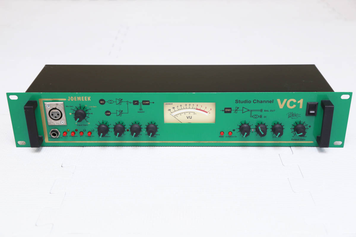Joe Meek VC1 マイクプリ コンプ エンハンサー ver.2.02 中古