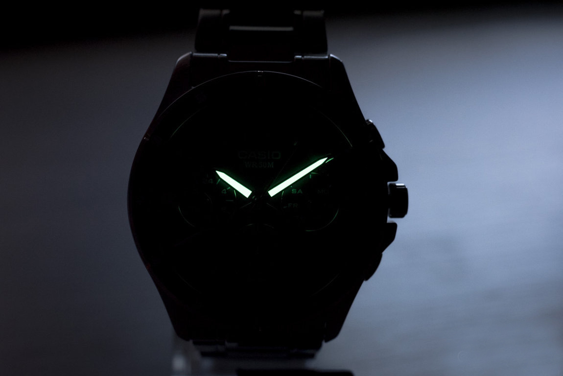 【新品正規品】カシオCASIO新作アンティークレトロクラシックメンズクロノグラフ腕時計ビジネスプレゼントギフト日本未発売50m防水_5