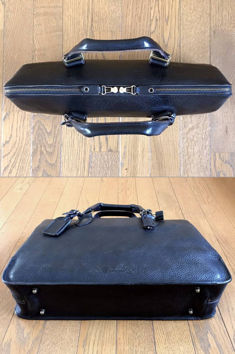 美品】定価84,240円 フェリージ Felisi 1826 BB DS183 オールレザー 