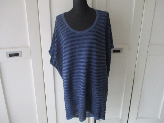 ◆プリーツプリーツ　ラメ入りゆるニットトップス　美品◆