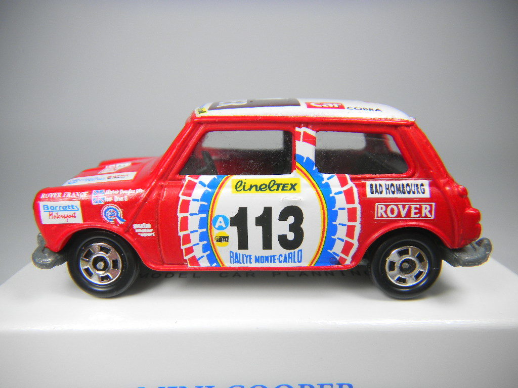 トミカ　ミニクーパー　113　ROOEL社　モンテカルロラリー_2