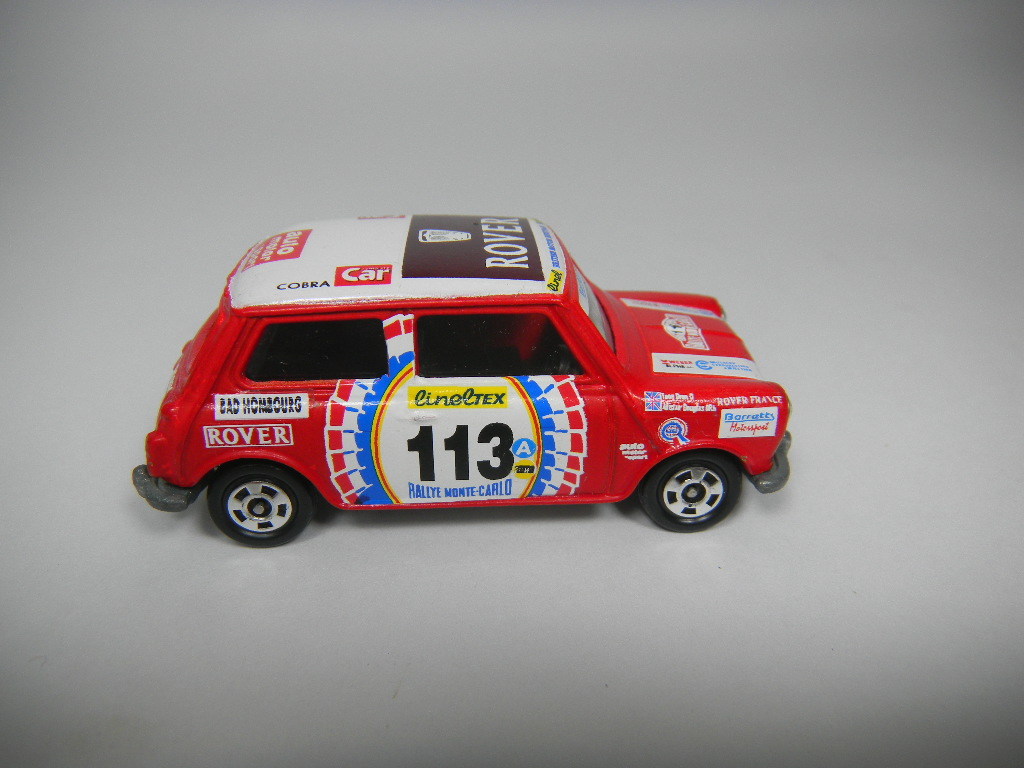 トミカ　ミニクーパー　113　ROOEL社　モンテカルロラリー_3