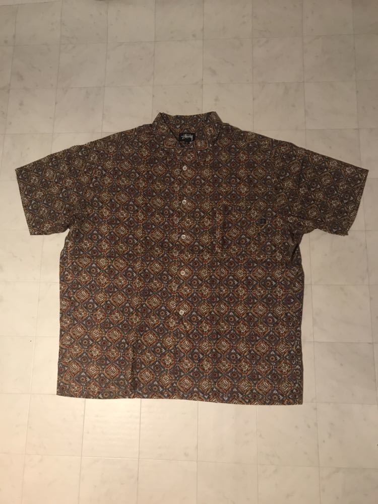 USA製 stussy old 総柄シャツ STUSSY（シャツ）のフリマアイテム一覧 