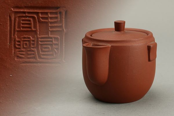 市場への影響 【可】中国古玩 朱泥 紫砂 (中国宣興)款 急須 宝瓶 市場への影響 【可】中国古玩 朱泥 紫砂 (中国宣興)款 急須 宝瓶