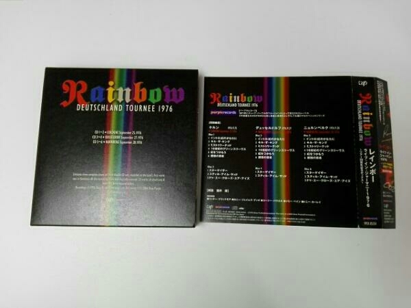 ◇帯付き レインボー ライブ・イン・ジャーマニー1976～ツアー 帯あり