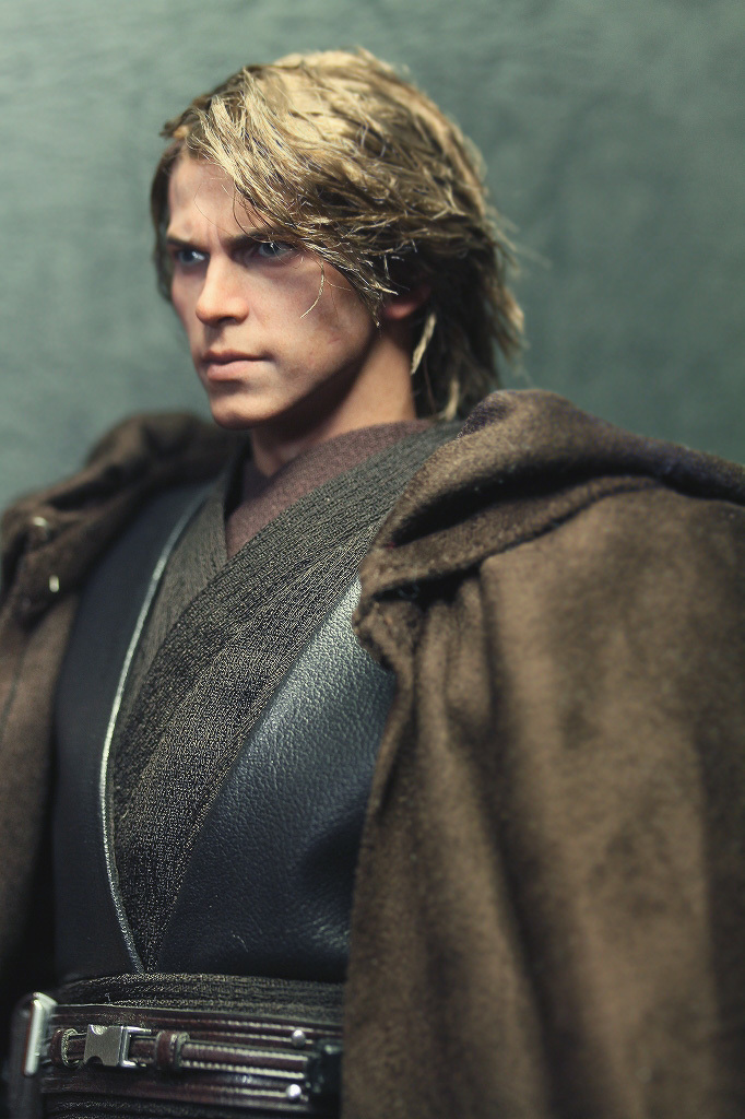 スターウォーズ 1/6 アナキン・スカイウォーカーカスタムヘッド 植毛