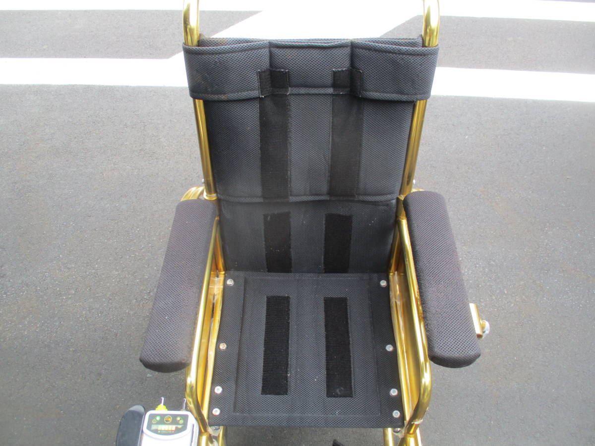 電動車椅子 KAWAMURA I6377カワムラ | BM22-40SB 車いす 中古 