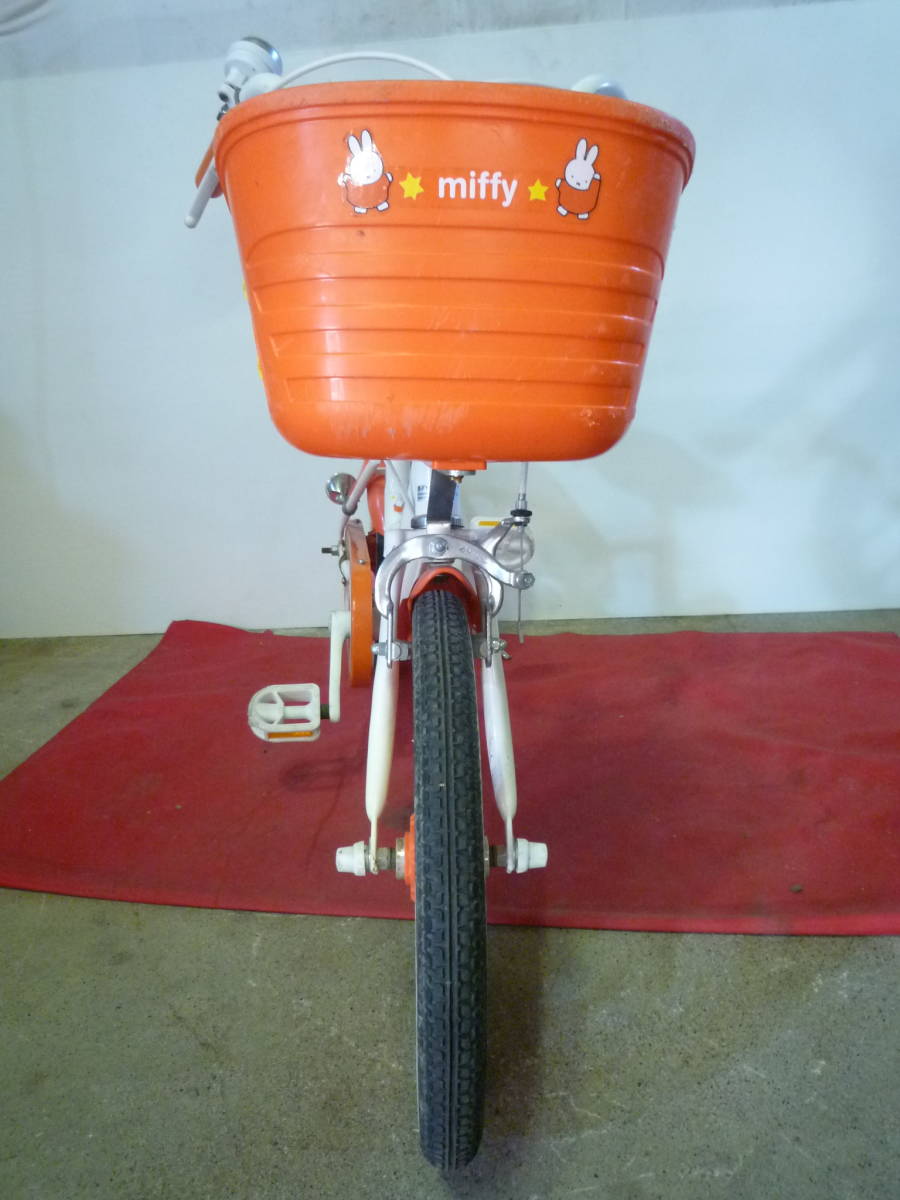 Panasonic miffy 子供自転車 16in オレンジ 7-23-2T