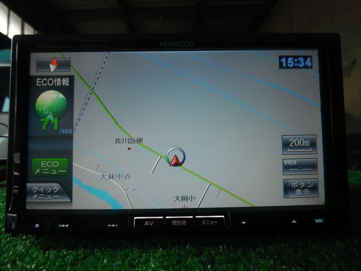 カーナビ KENWOOD ケンウッド 7インチワイド MDV-S709W⁄S709（生産完了 