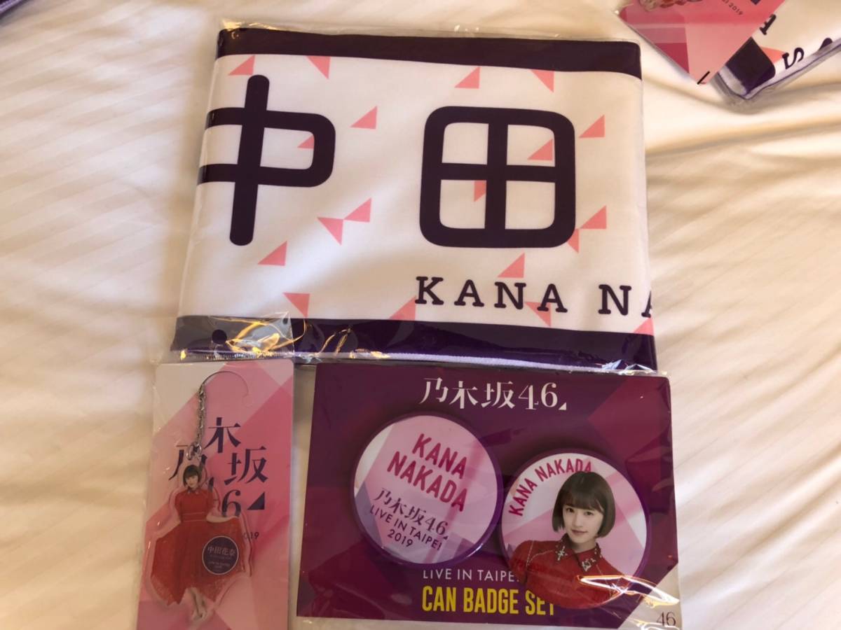 キーホルダー(乃木坂 中田花奈 -乃木坂46 ②缶バッジ7種セット ②缶 