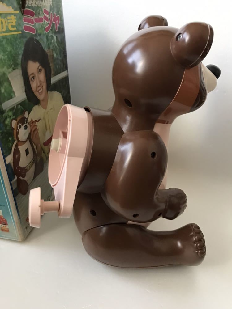 モスクワオリンピック アサヒ玩具 かき氷機 1980年 小熊のミーシャ