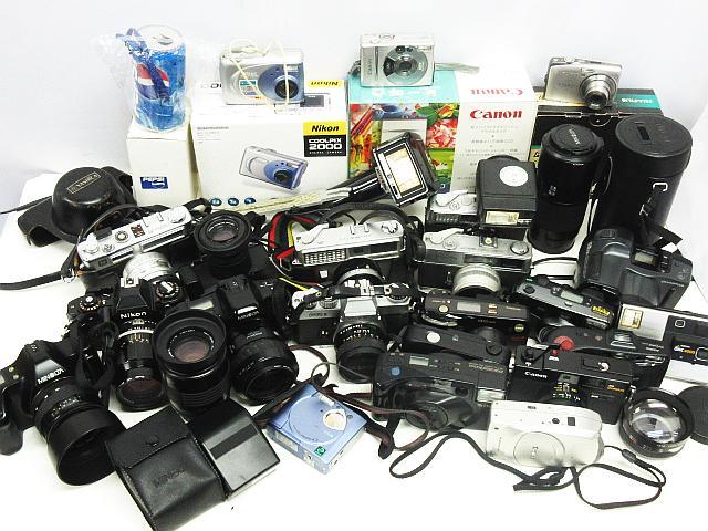 一眼 フィルムカメラ レンズ まとめ売り 色々 大量 ジャンク#333307