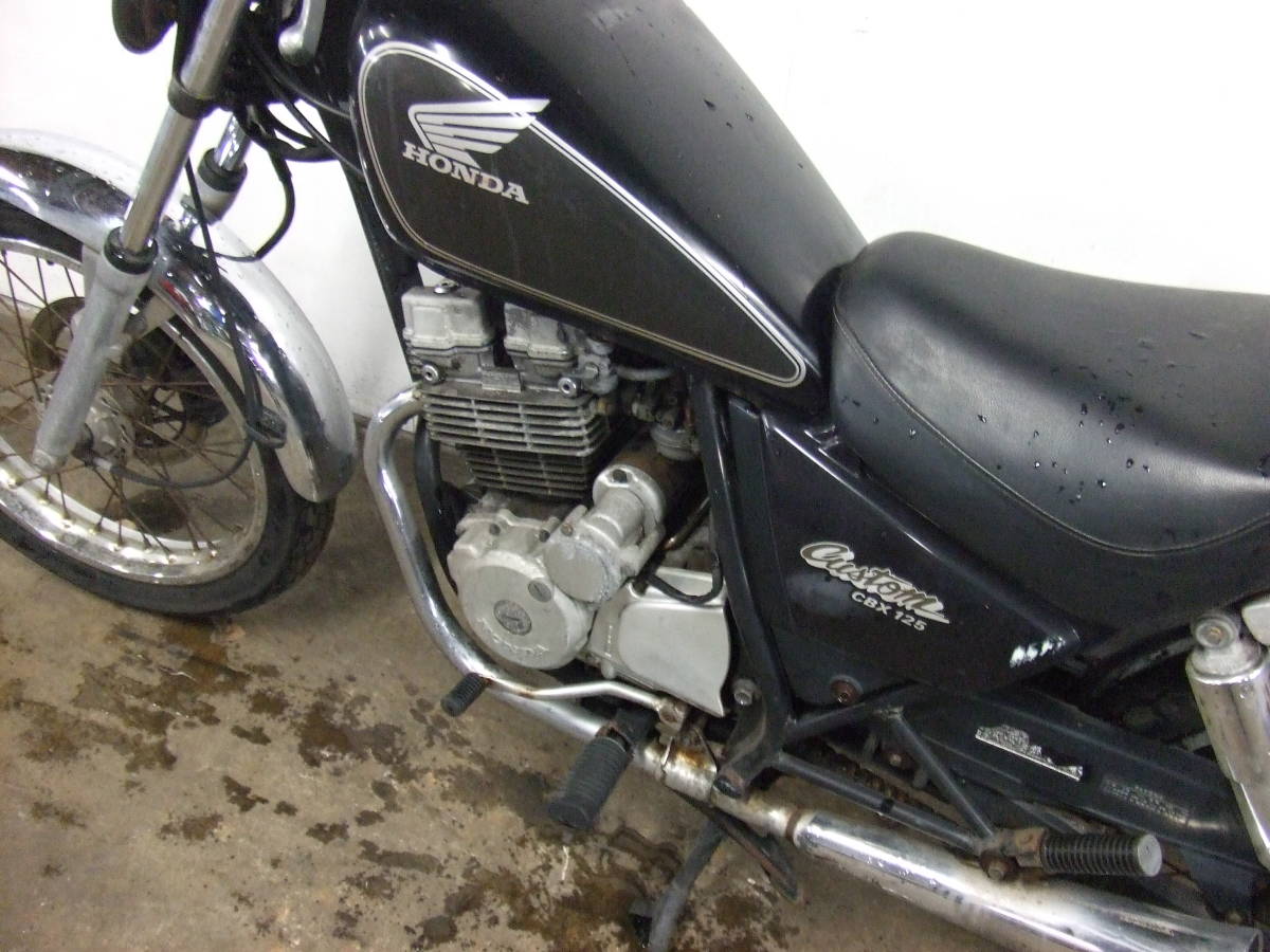 JC12 CBX125カスタム ホンダ レストアベース 東京都八王子市 キー有り 