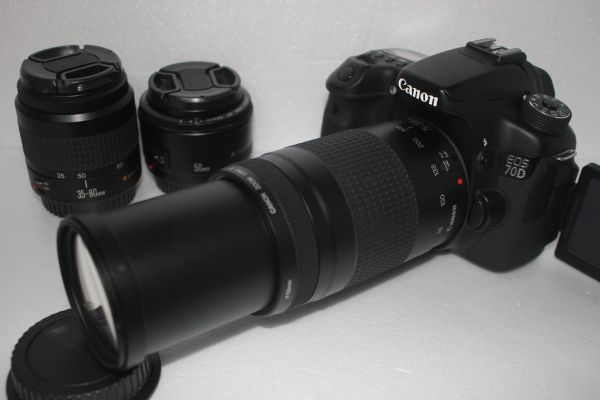 Canon デジタル一眼レフカメラ EOS70D Canon EOS 70D 標準＆望遠＆単