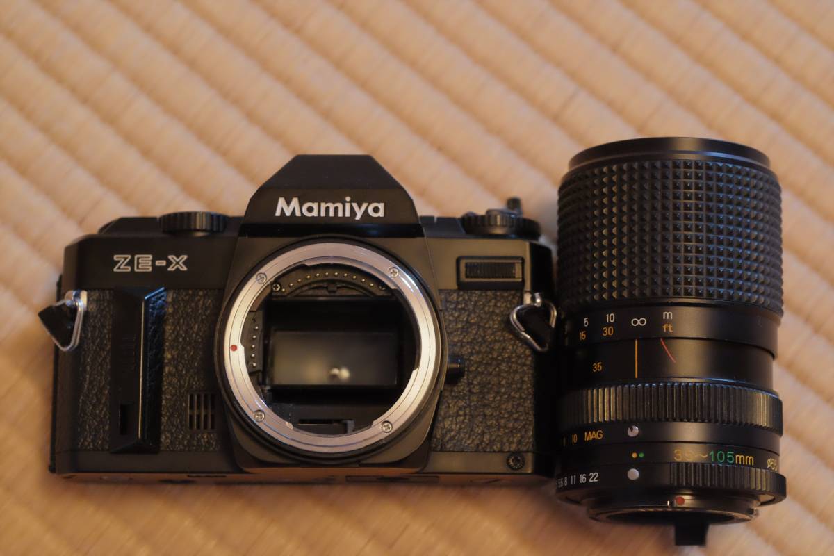  Mamiya ZE-X 35-105 ジャンク(マニュアルフォーカス)｜売買されたオークション情報、yahooの商品情報をアーカイブ公開 - オークファン マニュアルフォーカス