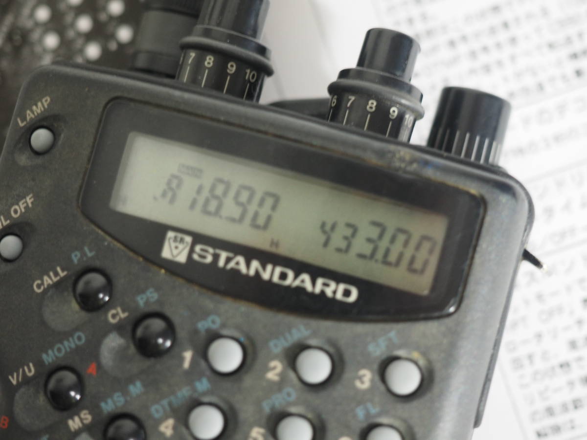 STANDARD C550 144/430MHz FM トランシーバー □STANDARD トランシーバ