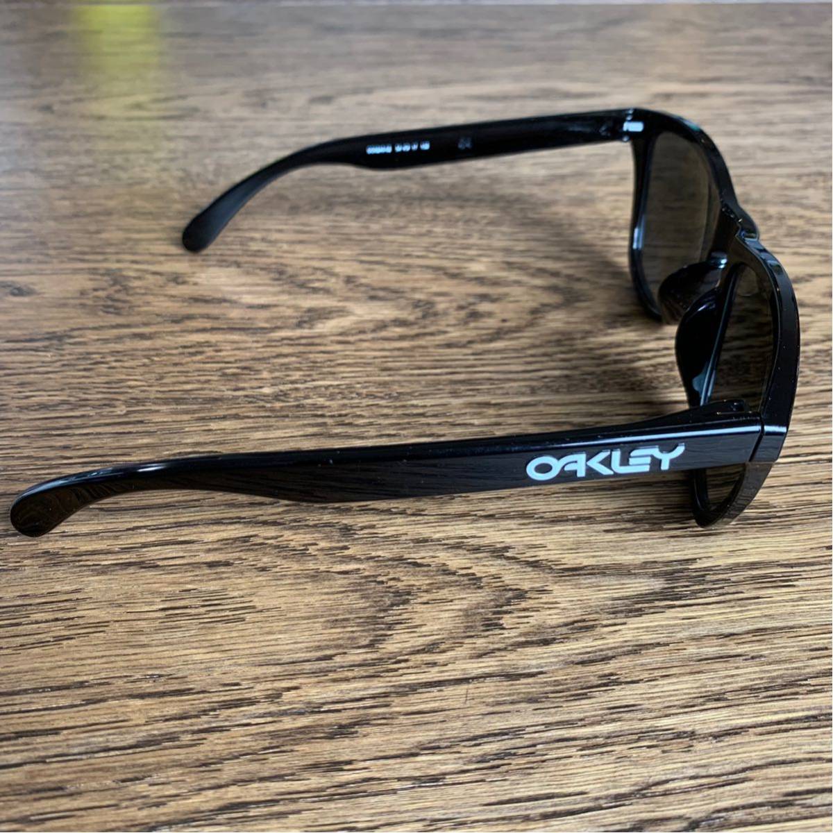 【中古】OAKLEY オークリー Frogskins フロッグスキン 黒 偏光レンズ_2