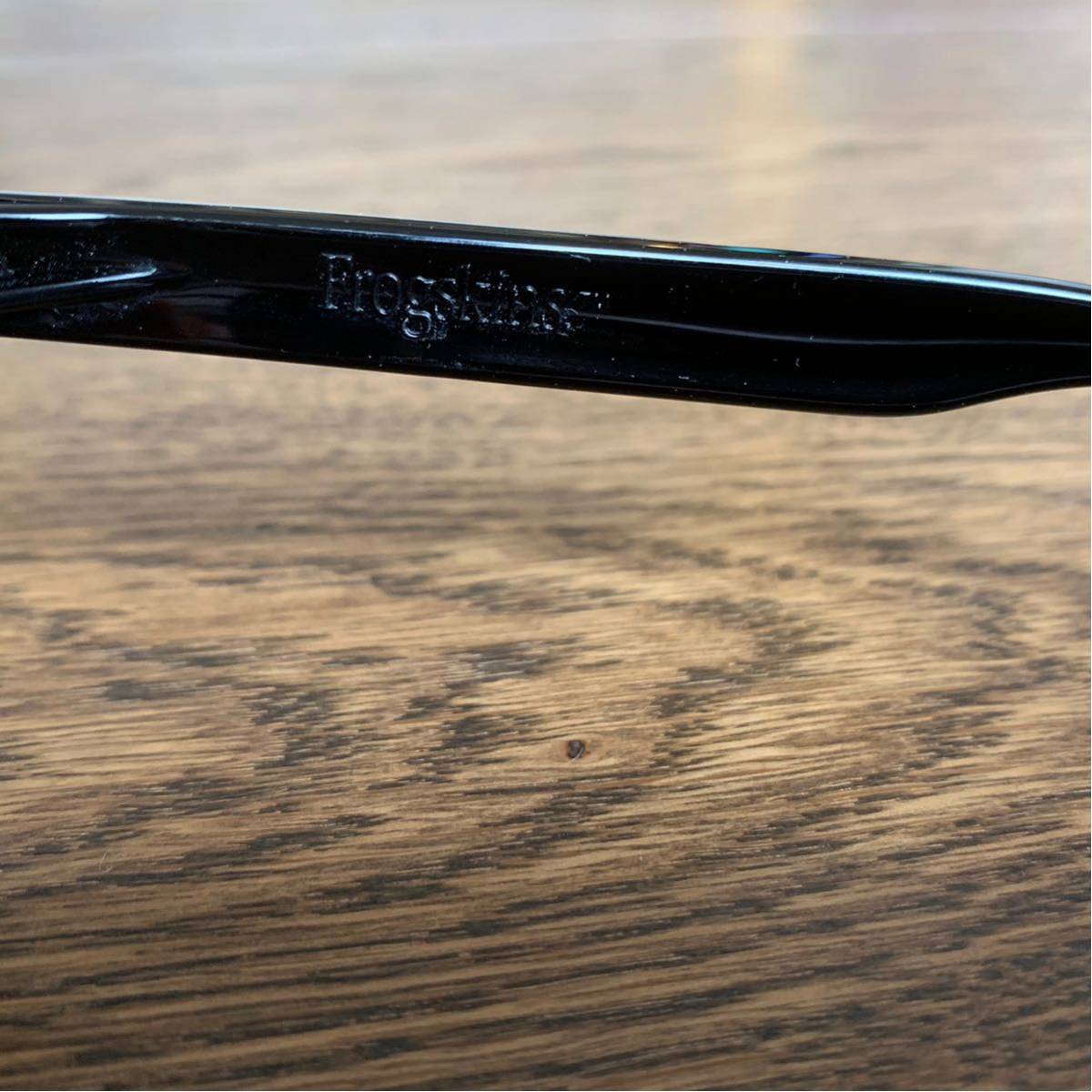 【中古】OAKLEY オークリー Frogskins フロッグスキン 黒 偏光レンズ_5